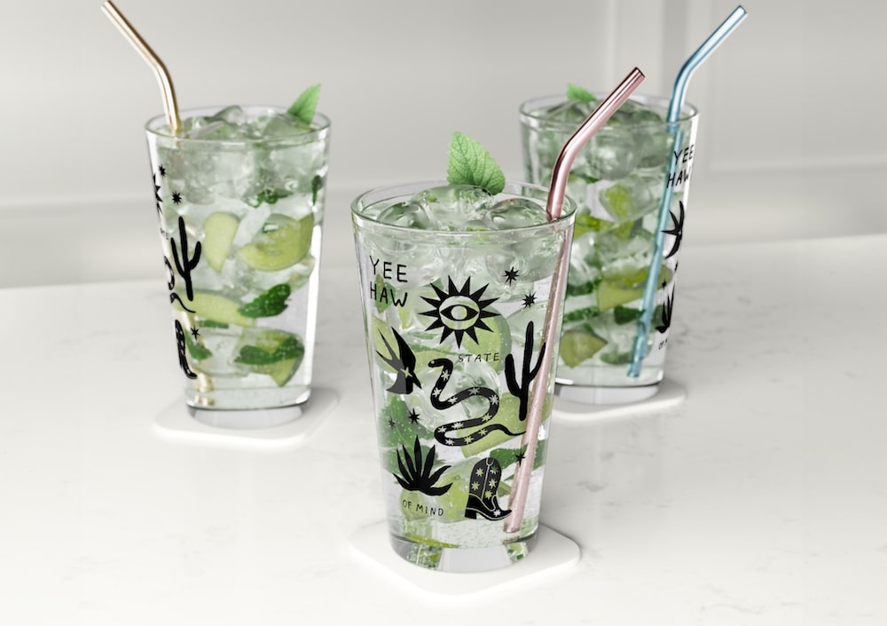 Custom Pint Glasses POD Custom Pint Glasses 1