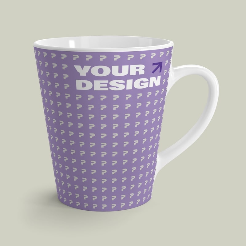 Personalised latte mugs with design Custom Mugs UK 11